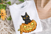 Cat Costumes Halloween Sublimation PNG, Cat Halloweentown PNG, Halloween T-shirt PNG