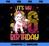 6 Year Old Gifts Unicorn Flossing 6th Birthday Girl Party PNG, Magic Unicorn PNG, Unicorn PNG