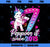 7 Years Old Unicorn Pop It Unicorn Popping Since 2015 Gifts PNG, Magic Unicorn PNG, Unicorn PNG