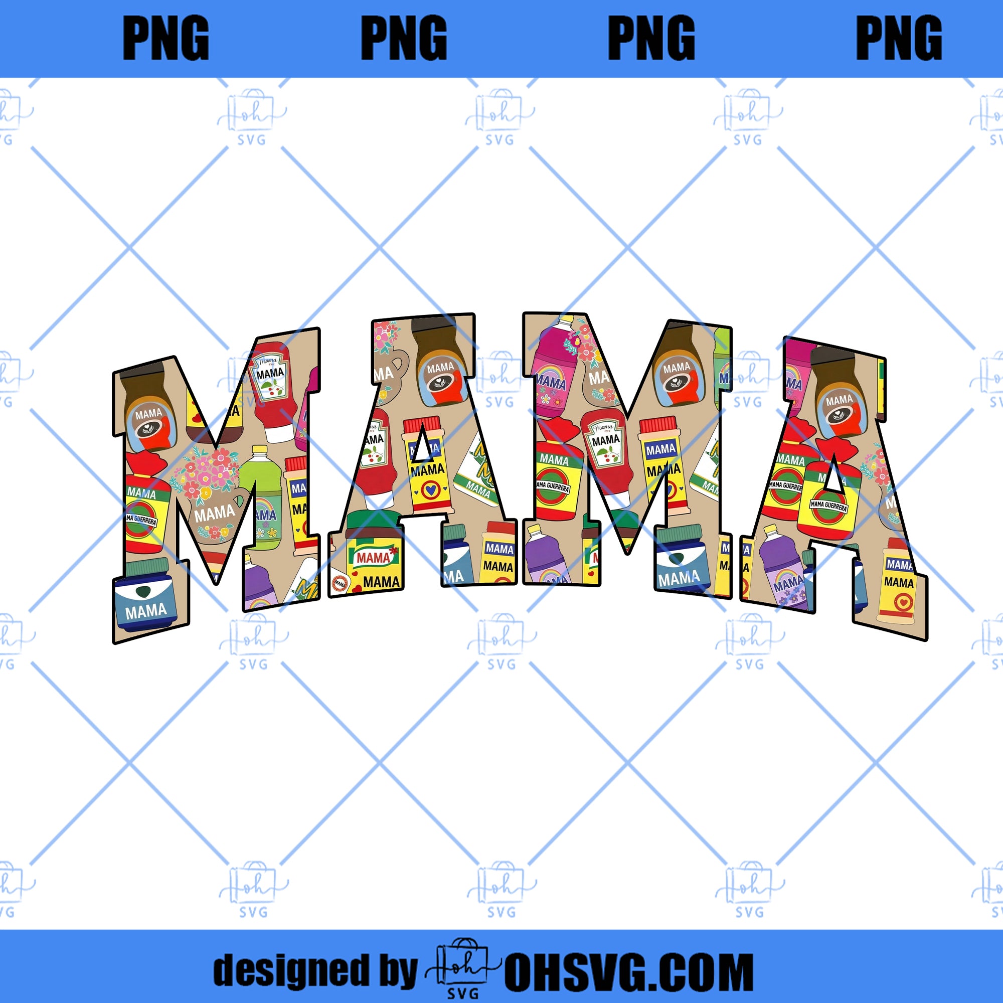 Mama Topper PNG, Madre Png, Retro Mama Png, Happy Mother’s Day Png, Ca ...
