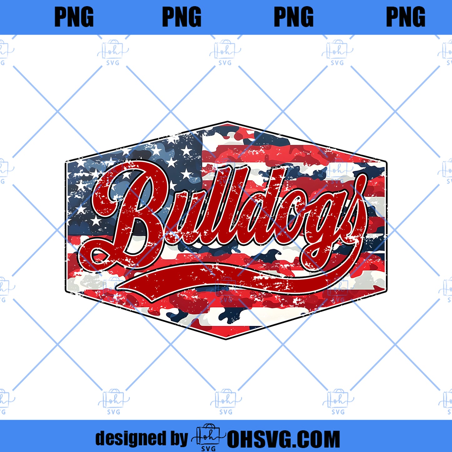 Custom Name USA Flag png, Personalized Mascot Spirit Pennant png, Custom Floral Varsity Letters, Team Spirit Shirt Design