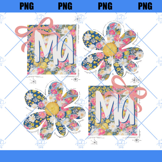 Floral Mama Coquette PNG, Mama Flower Png, Preppy Mama Png, Mama Floral Png, Retro Mama Flower png, Mama png, Mothers Day png