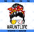 Aunt Life Baseball Softball Mothers Day Funny Aunt Messy Bun PNG, Mom PNG, Mothers Day PNG