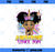 Awesome Since 2014 Black Girl 8th Birthday Afro Unicorn PNG, Magic Unicorn PNG, Unicorn PNG