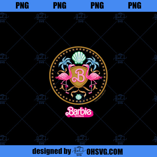Barbie The Movie Crest PNG, Movies PNG, Barbie PNG