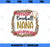 Baseball Nana Leopard Baseball Nana For Mother_s DayPNG, Mom PNG, Mothers Day PNG