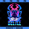 Blue Beetle Movie Silhouette PNG, Movies PNG, Blue Beetle PNG