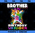 Brother of Birthday Unicorn Dabbing Unicorn Matching Family PNG, Magic Unicorn PNG, Unicorn PNG