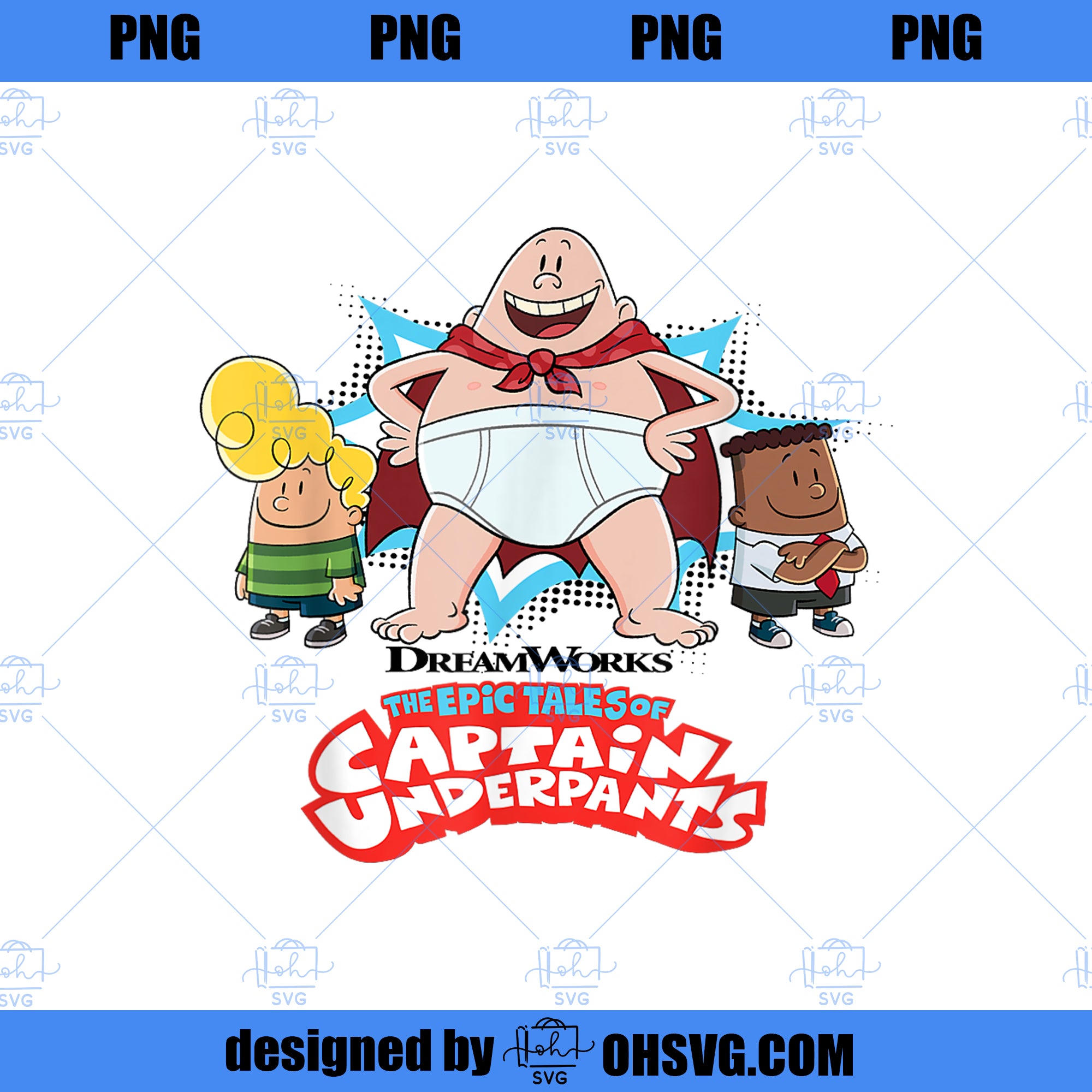 Captain Underpants The First Epic Movie Captain Pose PNG, Movies PNG, Captain Underpants PNG