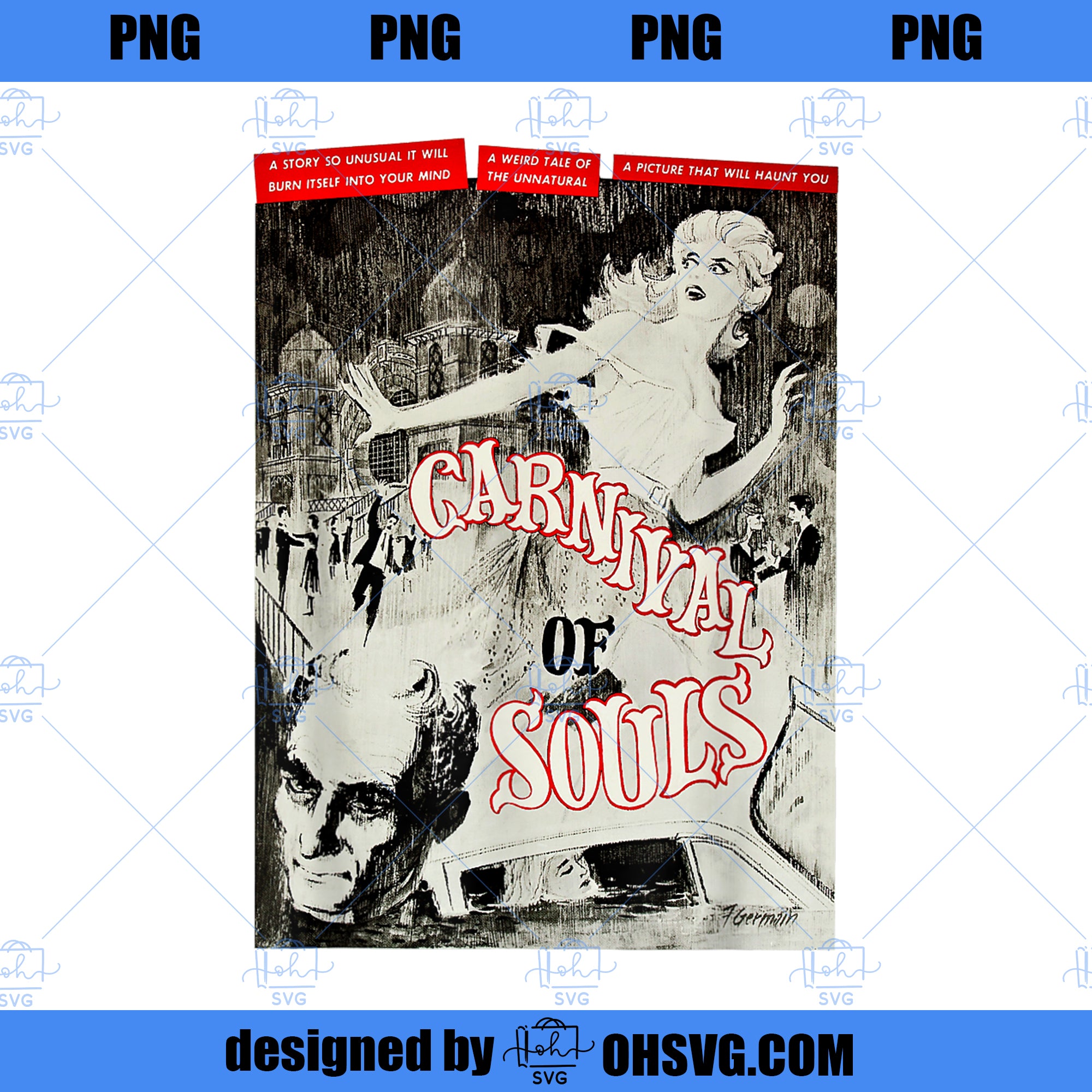 Carnival of Souls Halloween Monster Poster Horror Movie 1 PNG, Movies PNG, Carnival of Souls PNG