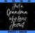 Christian Mother_s Day Gift Just a Grandma who Loves Jesus PNG, Mom PNG, Mothers Day PNG