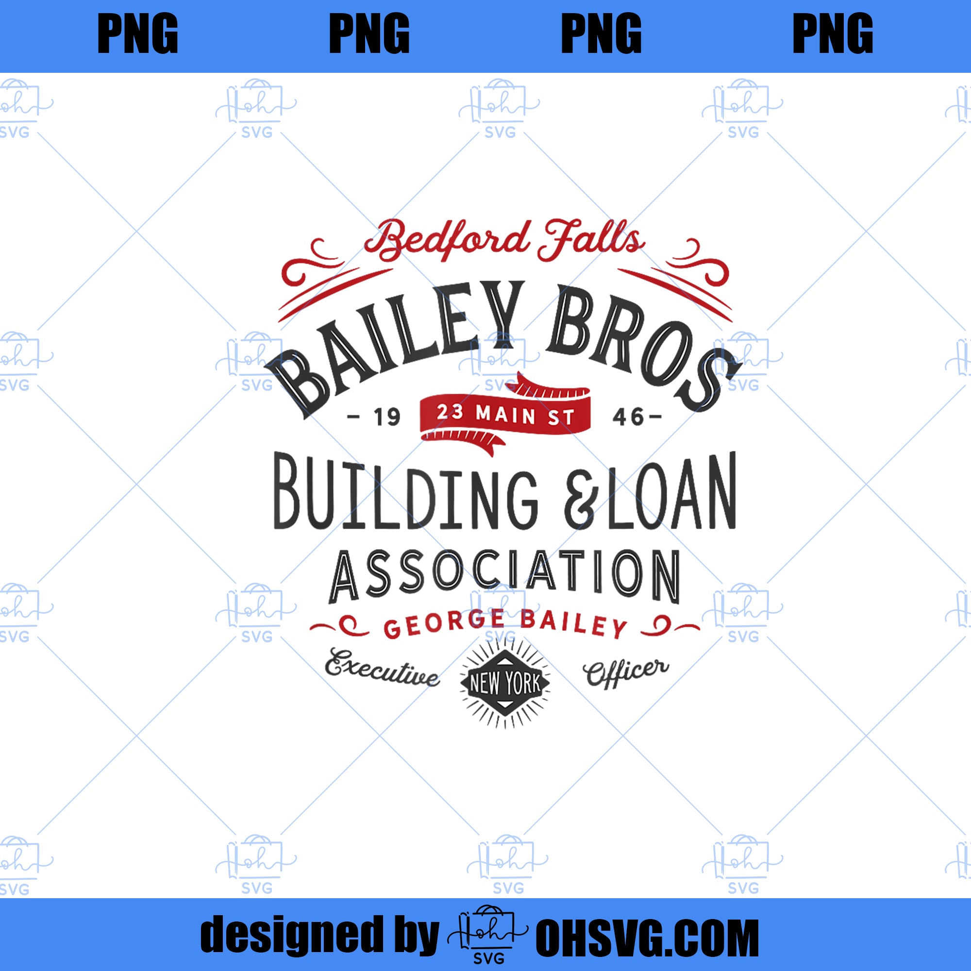 Christmas Bailey Brothers Building Loan Holiday Classic PNG, Movies PNG, Bailey Brothers PNG