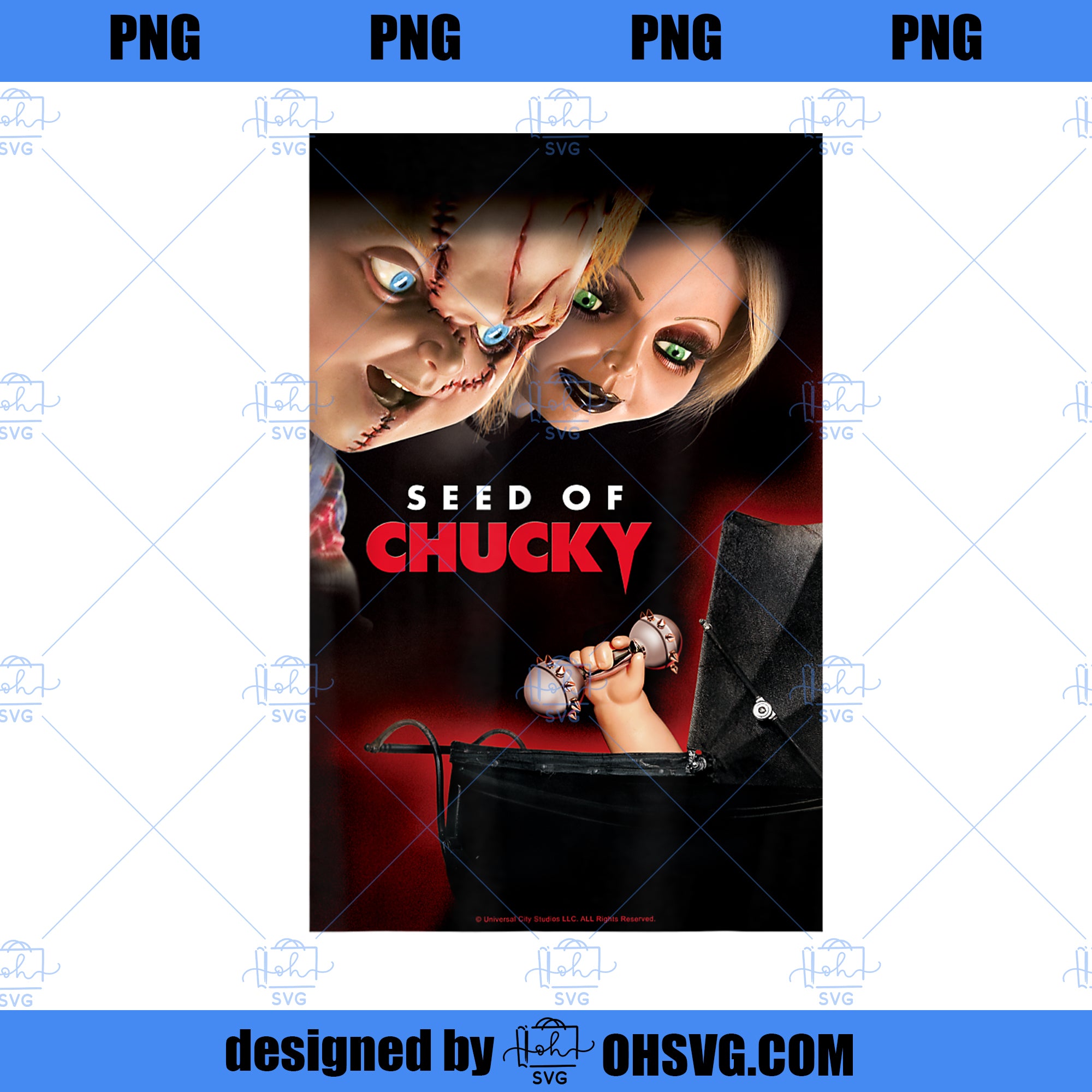 Chucky Seed Of Chucky Movie Poster PNG, Movies PNG, Chucky PNG