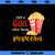 Cinema Food Snack Lover Girls Women Gift Popcorn PNG, Movies PNG, Cinema Food PNG