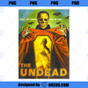 Creepy Skeleton Retro Halloween Monster Poster Horror Movie PNG, Movies PNG, Creepy Skeleton PNG