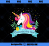 Cute Beautiful Rainbow Hair Unicorns Are Real PNG, Magic Unicorn PNG, Unicorn PNG