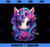 Cute Unicorn Halloween Girls Costume PNG, Unicorn Cousin PNG, Magic Unicorn PNG, Unicorn PNG