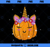 Cute Unicorn Pumpkin Funny Halloween Thanksgiving Gift PNG, Unicorn Cousin PNG, Magic Unicorn PNG, Unicorn PNG