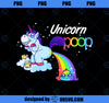 Cute cute Unicorn Poop Fun Rainbow PNG, Magic Unicorn PNG, Unicorn PNG