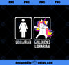 DABBING UNICORN CHILDRENS LIBRARIAN Shirt Gift Dabs Library PNG, Magic Unicorn PNG, Unicorn PNG