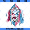 DC Suicide Squad Harley Quinn Lil Face PNG, Movies PNG, Harley Quinn PNG