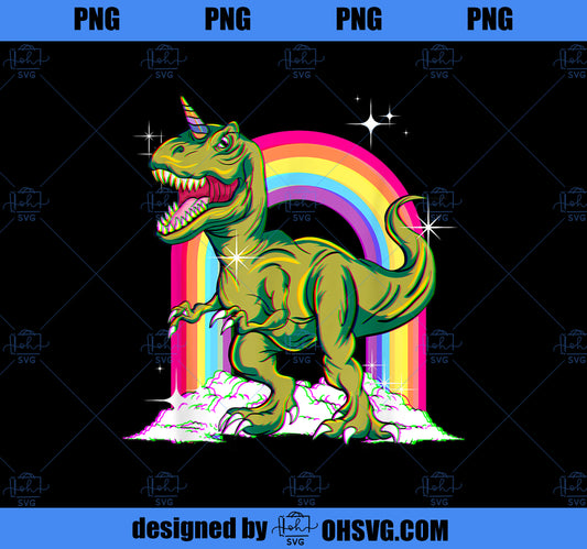 DINOCORN MAGIC MEME DINOSAUR UNICORN FANS KIDS ADULTS PNG, Magic Unicorn PNG, Unicorn PNG