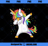 Dabbing Unicorn Rainbow Girls Kids Women Dab Unicorn PNG, Magic Unicorn PNG, Unicorn PNG