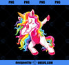 Dabbing Unicorn With Long Hair tee Unicorn Dab Gift PNG, Magic Unicorn PNG, Unicorn PNG