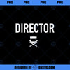 Director Chair Movie Lovers Film Buffs PNG, Movies PNG, Director PNG