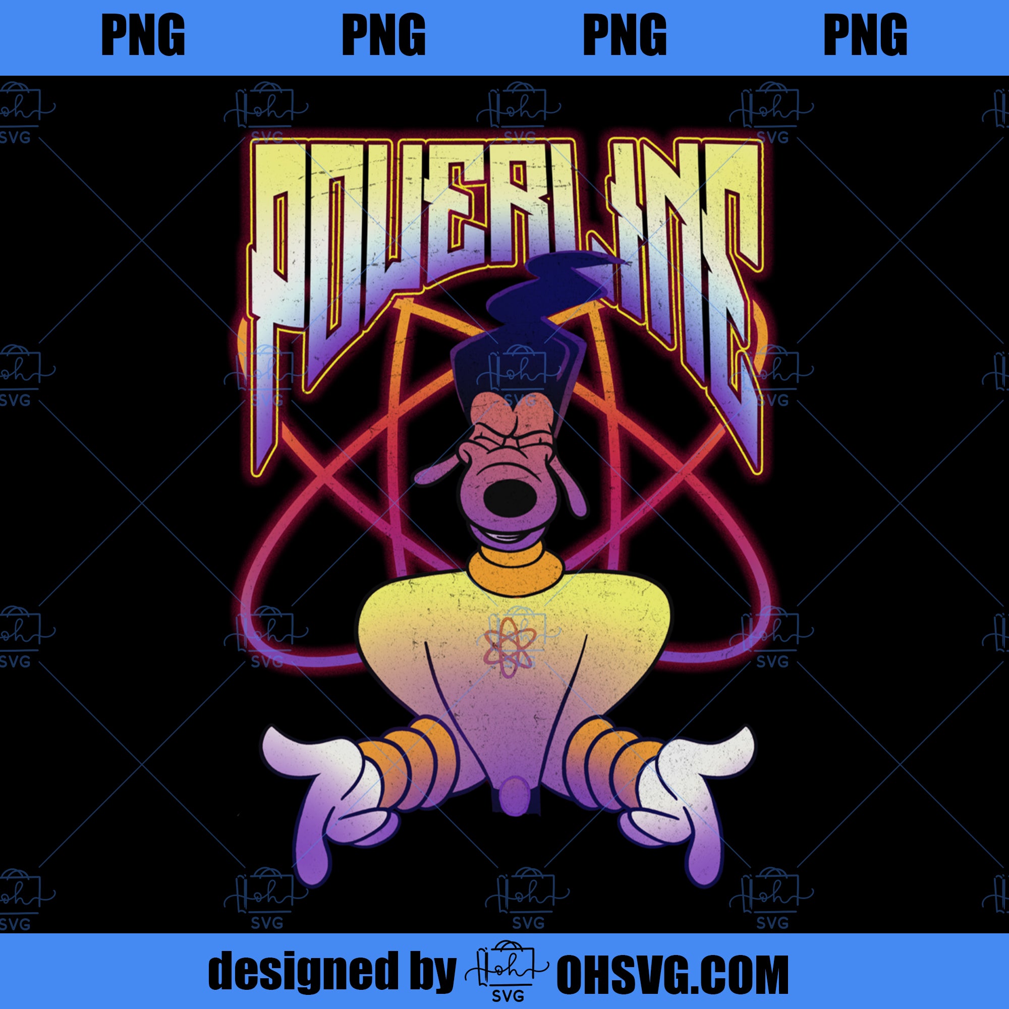 Disney A Goofy Movie Powerline Logo Portrait  PNG, Movies PNG, Disney A Goofy PNG