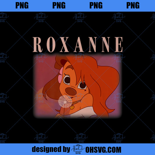 Disney A Goofy Movie Roxanne Vintage Valentine Portrait Premium PNG, Movies PNG, Disney A Goofy PNG