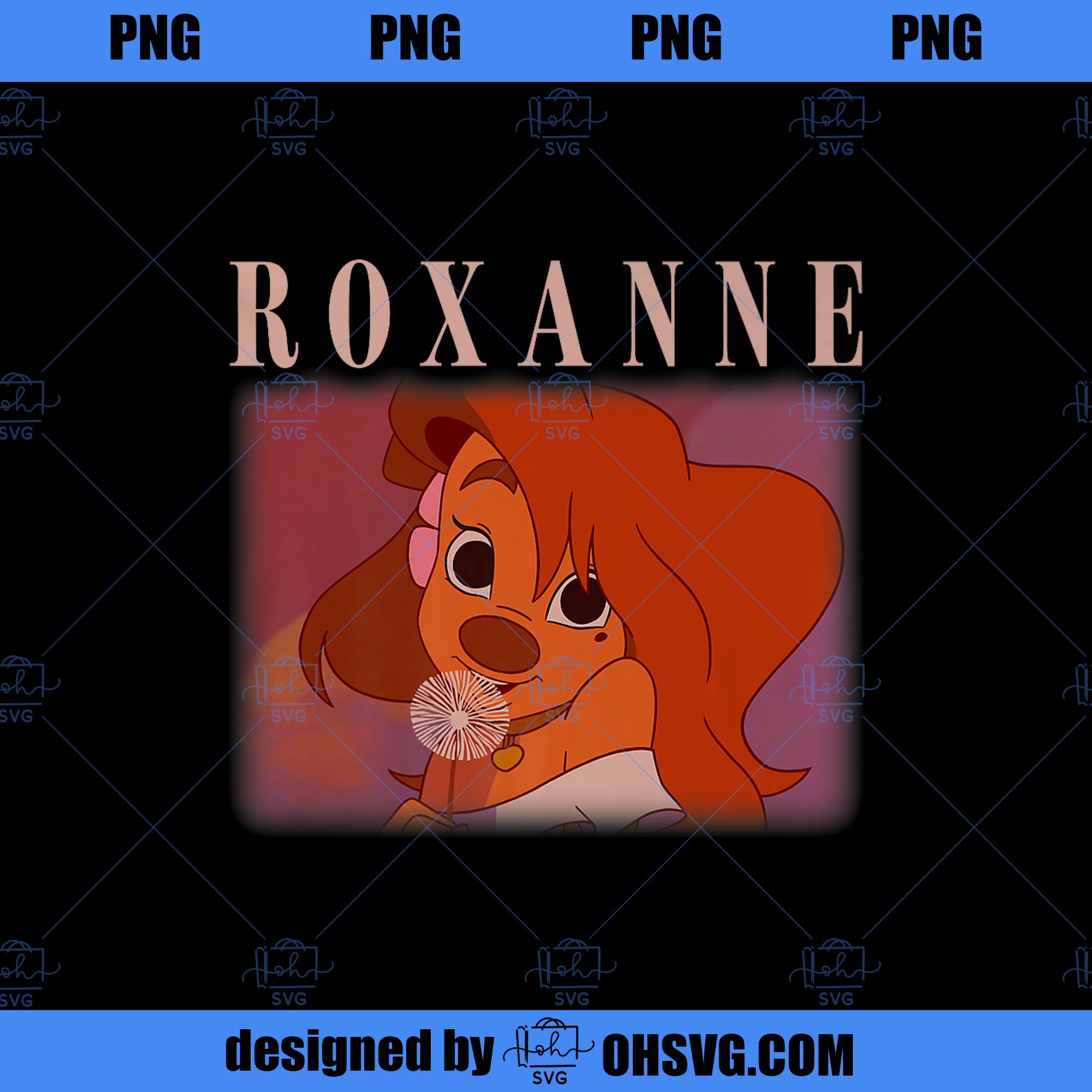 Disney A Goofy Movie Roxanne Vintage Valentine Portrait Premium PNG, Movies PNG, Disney A Goofy PNG