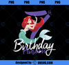 Disney Little Mermaid Ariel 7th Birthday Princess PNG, Disney PNG, Princess PNG