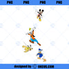 Disney Mickey And Friends Goofy Donald Falling Cartoon Icons PNG, Disney PNG, Goofy Donald PNG