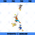 Disney Mickey And Friends Goofy Donald Falling Cartoon Icons PNG, Disney PNG, Goofy Donald PNG