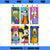 Disney Mickey And Friends Group Shot Panels PNG, Disney PNG, Mickey Friends PNG