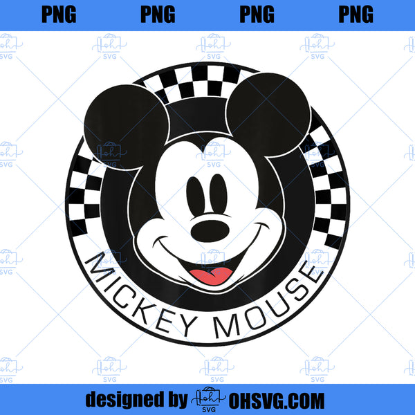 Disney Mickey And Friends Mickey Mouse Checkerboard Circle For unisexc ...