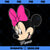 Disney Mickey And Friends Minnie Mouse Big Face , Black, Small PNG, Disney PNG, Mickey Friends PNG