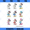 Disney Mickey And Friends Minnie Mouse Through The Years ,Small PNG, Disney PNG, Mickey Friends PNG