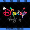 Disney Mickey Friends Character Letters Disney Family Trip PNG, Disney PNG, Disney Family PNG