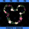 Disney Mickey Friends Mickey Tropical Floral Ears PNG, Disney PNG, Mickey Friends PNG