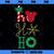 Disney Mickey Icon Ho Ho Ho Holiday PNG, Disney PNG, Mickey Friends PNG