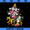 Disney Mickey Minnie Goofy Pluto Chip Dale Christmas Tree PNG, Disney PNG, Mickey Friends PNG