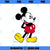 Disney Mickey Mouse Classic Pose PNG, Disney PNG, Mickey Friends PNG
