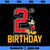 Disney Mickey Mouse My 2nd Birthday PNG, Disney PNG, Mickey Friends PNG