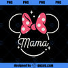 Disney Minnie Mouse Mama Head Icon Magic Motheru2019s Day PNG, Disney PNG, Mickey Friends PNG