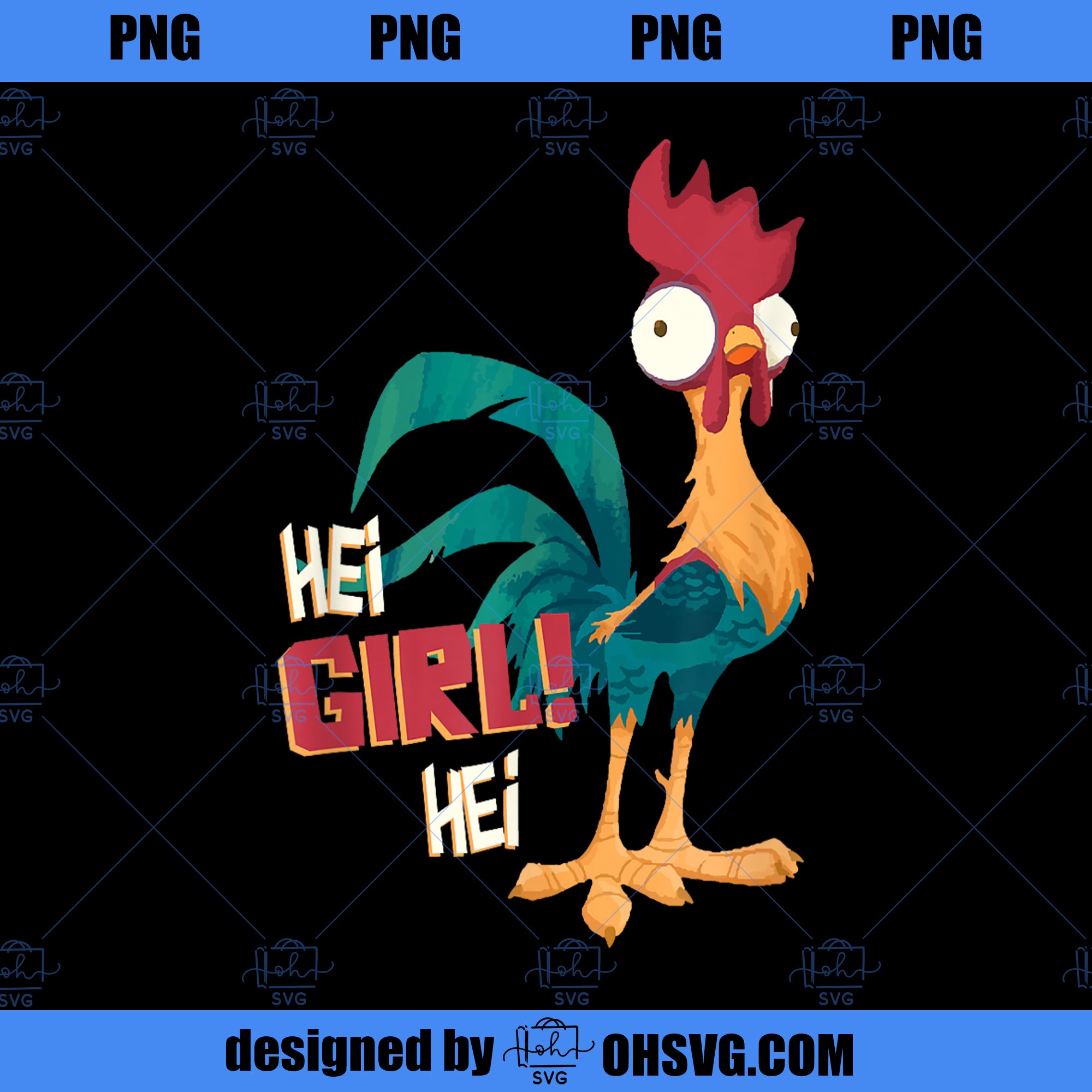 Disney Moana Hei Hei Chicken Hei Girl Hei PNG, Disney PNG, Mickey Frie ...