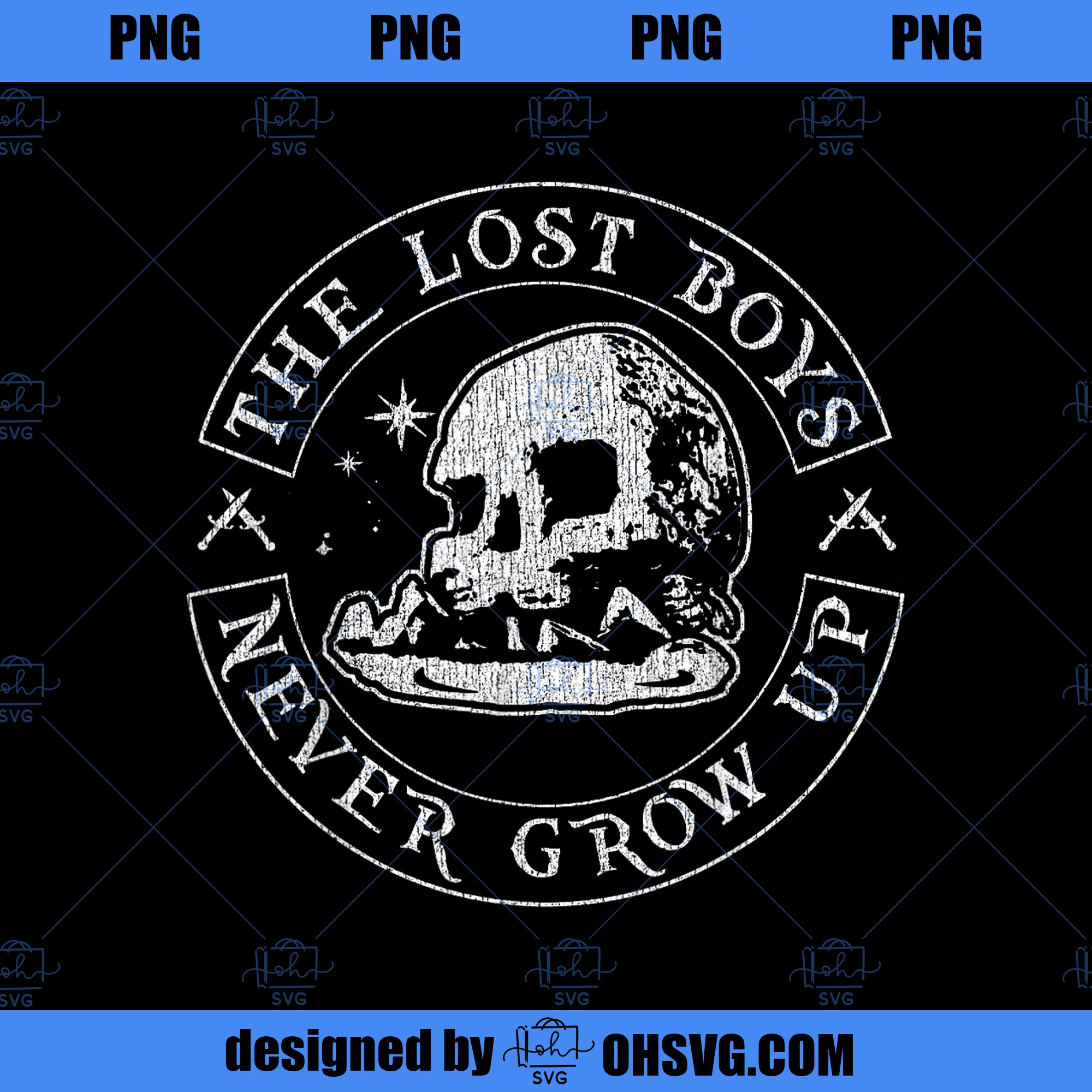 Disney Peter Pan The Lost Boys Never Grow Up PNG, Disney PNG, Mickey Friends PNG