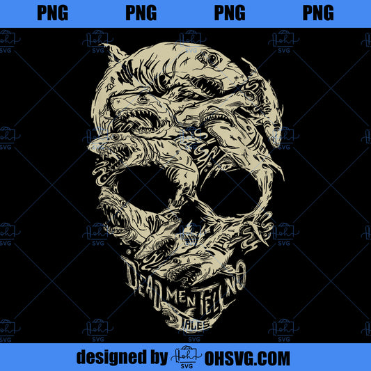 Disney Pirates Shark Skull PNG, Disney PNG, Shark Skull PNG