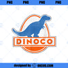 Disney Pixar Cars Iconic Dinoco Vintage Faded Dinosaur Logo PNG, Disney PNG, Pixar Cars PNG